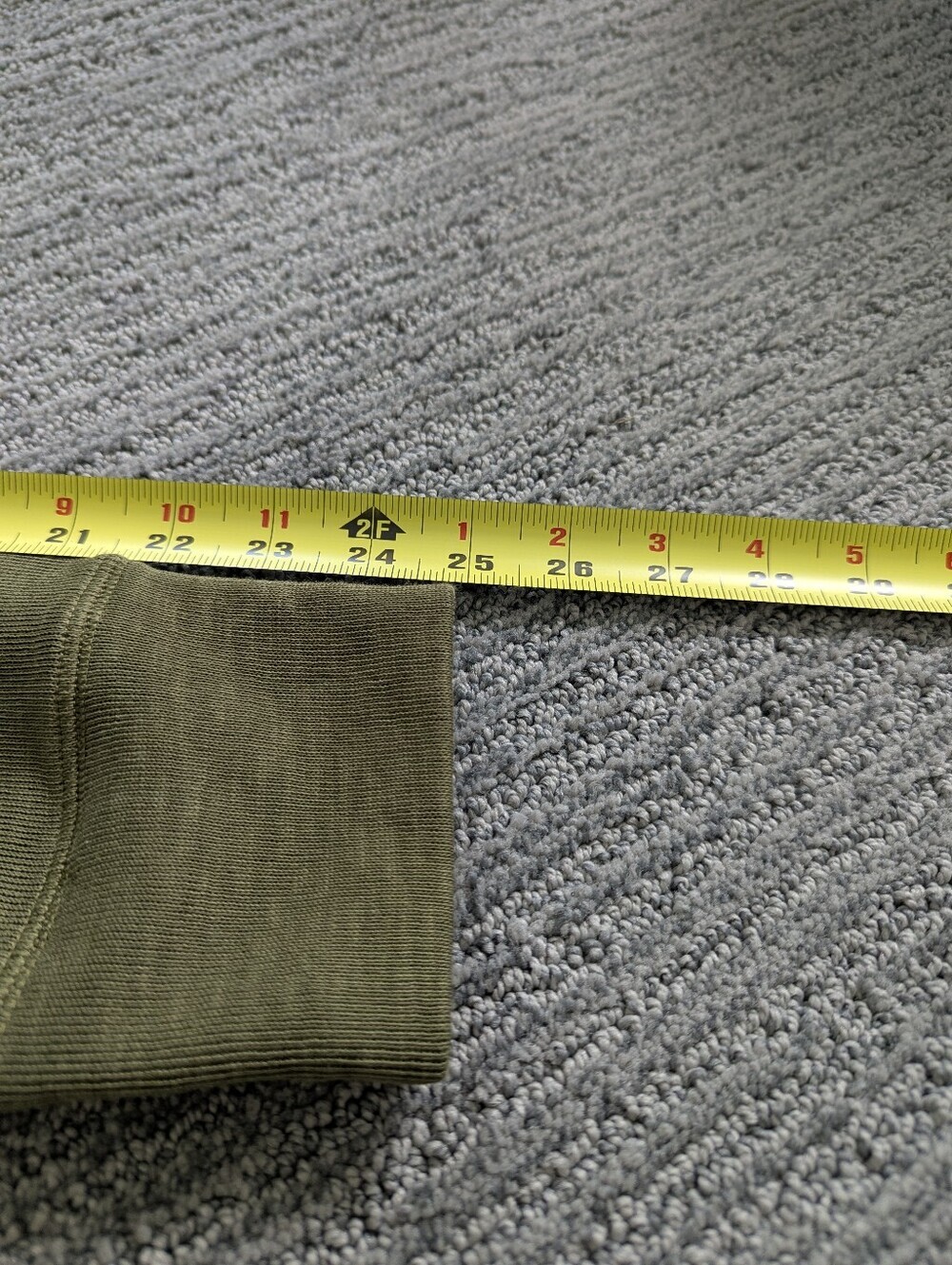 Banana Republic Slub Double-Knit Crew-Neck T-Shirt Green Mangrove Soft Classic - Picture 7 of 10